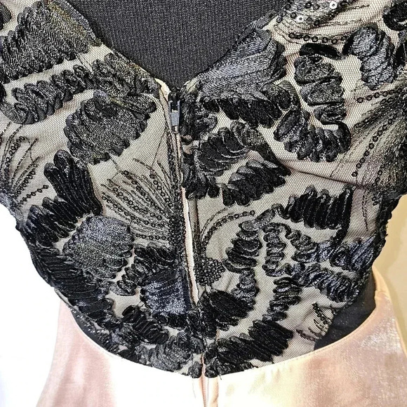 BCX‎ Fit and Flare Lace design Gown - Picture 7 of 12